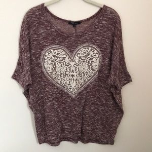 Knit maternity top